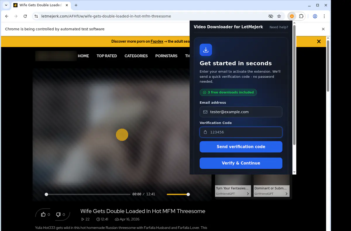 Letmejerk Video Downloader screenshot 4