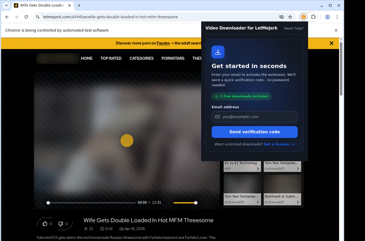 Letmejerk Video Downloader screenshot 5